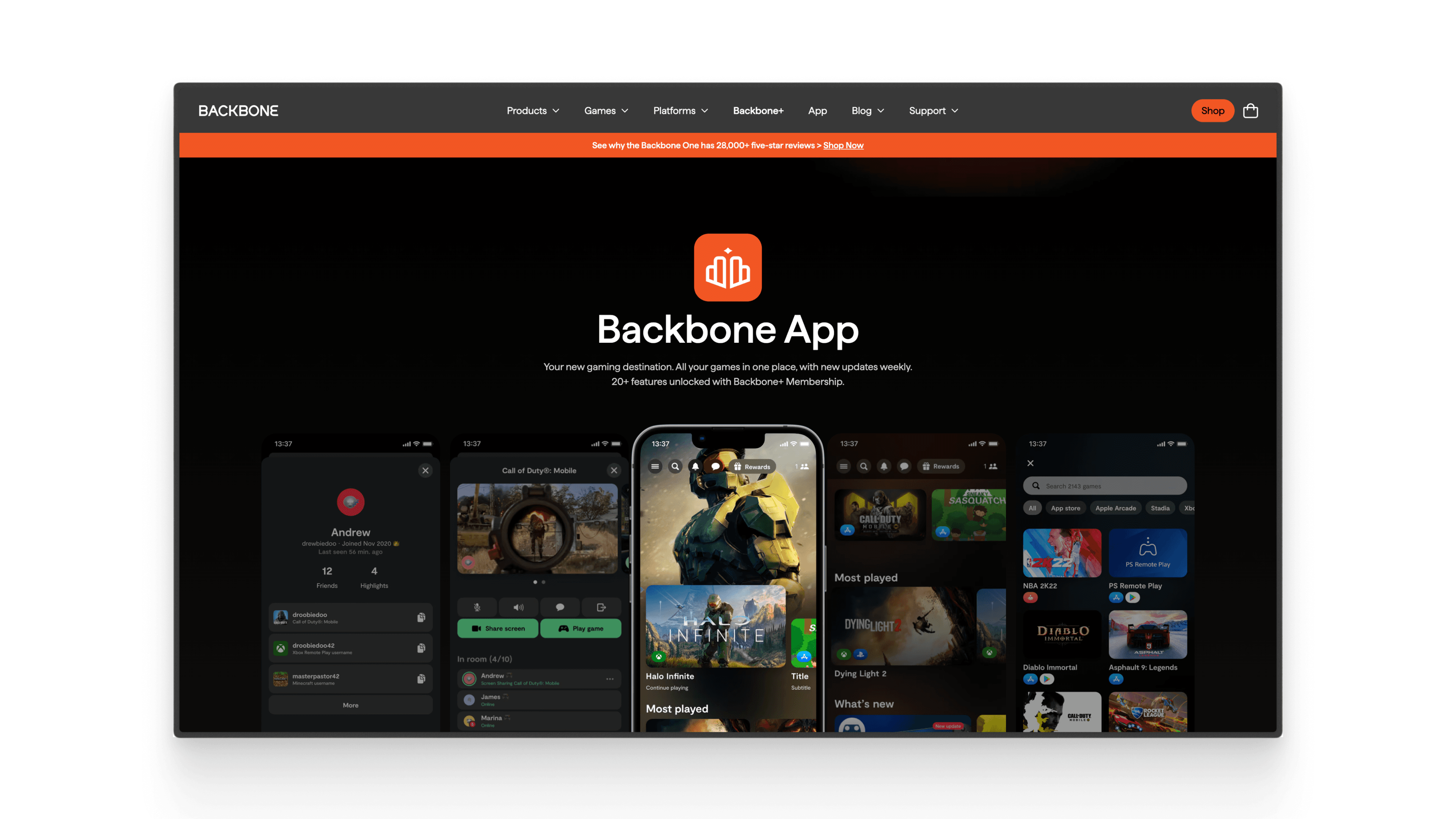 Backbone.com app ecosystem