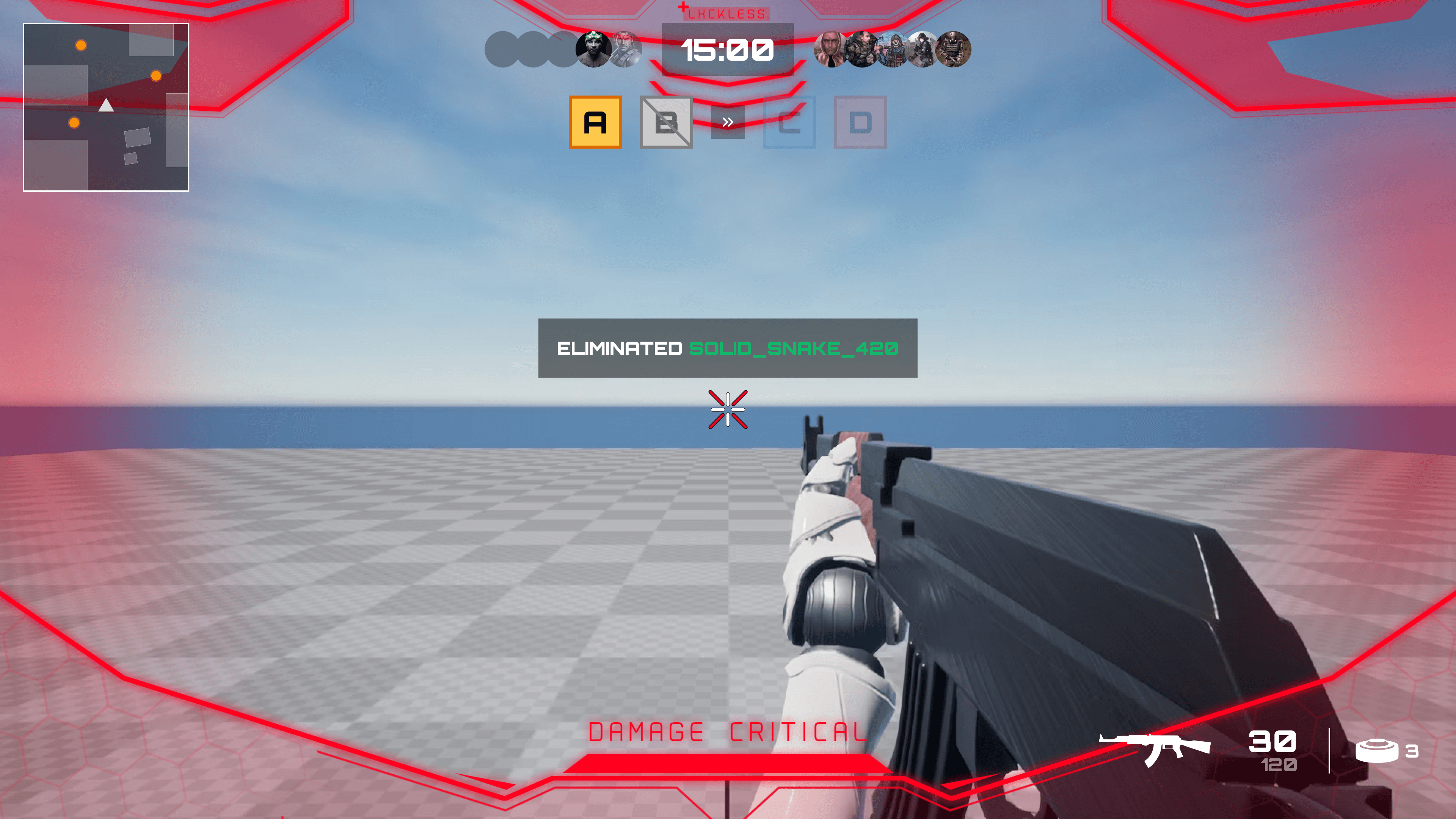 Damage indicator - mercenary